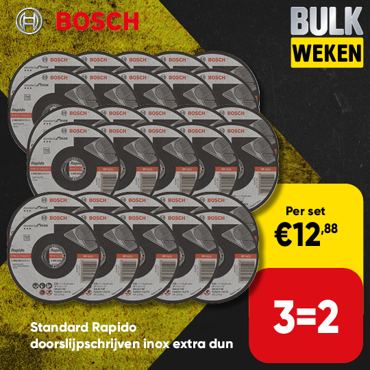 Bosch Standard Rapido doorslijpschijvens