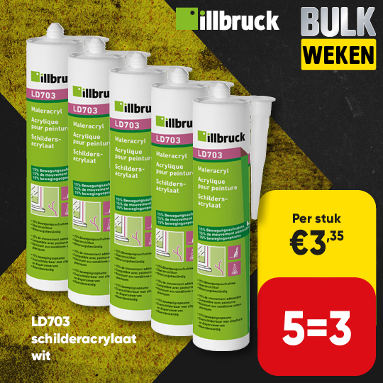Illbruck LD703 schildersacrylaat wit 310ml
