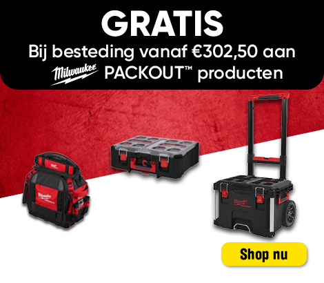 Milwaukee Packout Gratis Producten