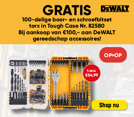 DeWalt gratis artikel