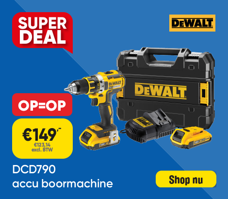 DeWalt superdeal accu boormachine