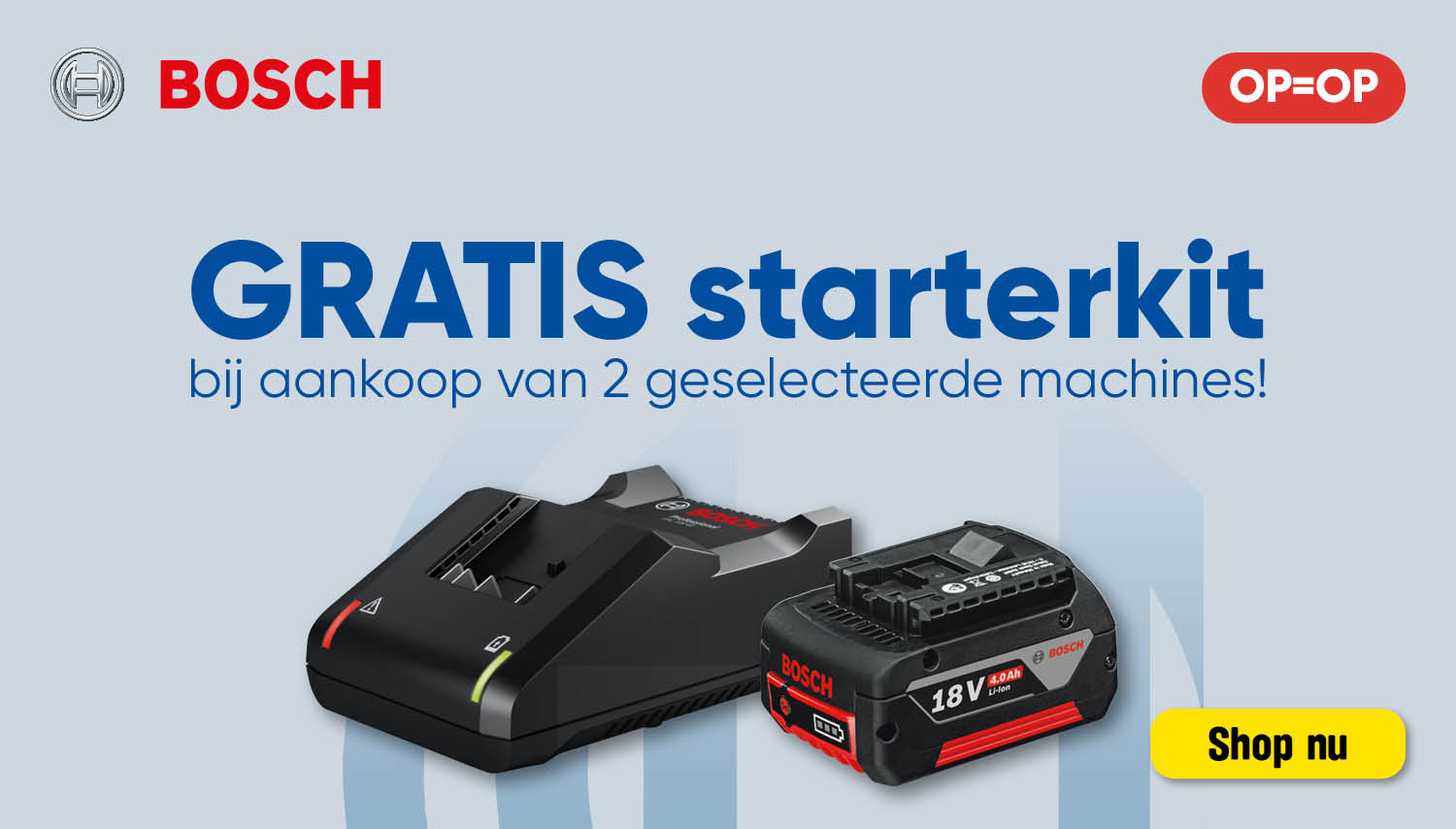 Bosch starterkit