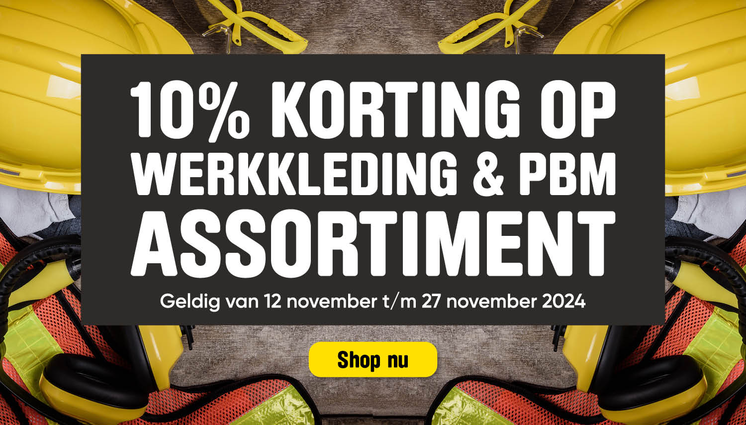 10% Korting op Kledij & PMB