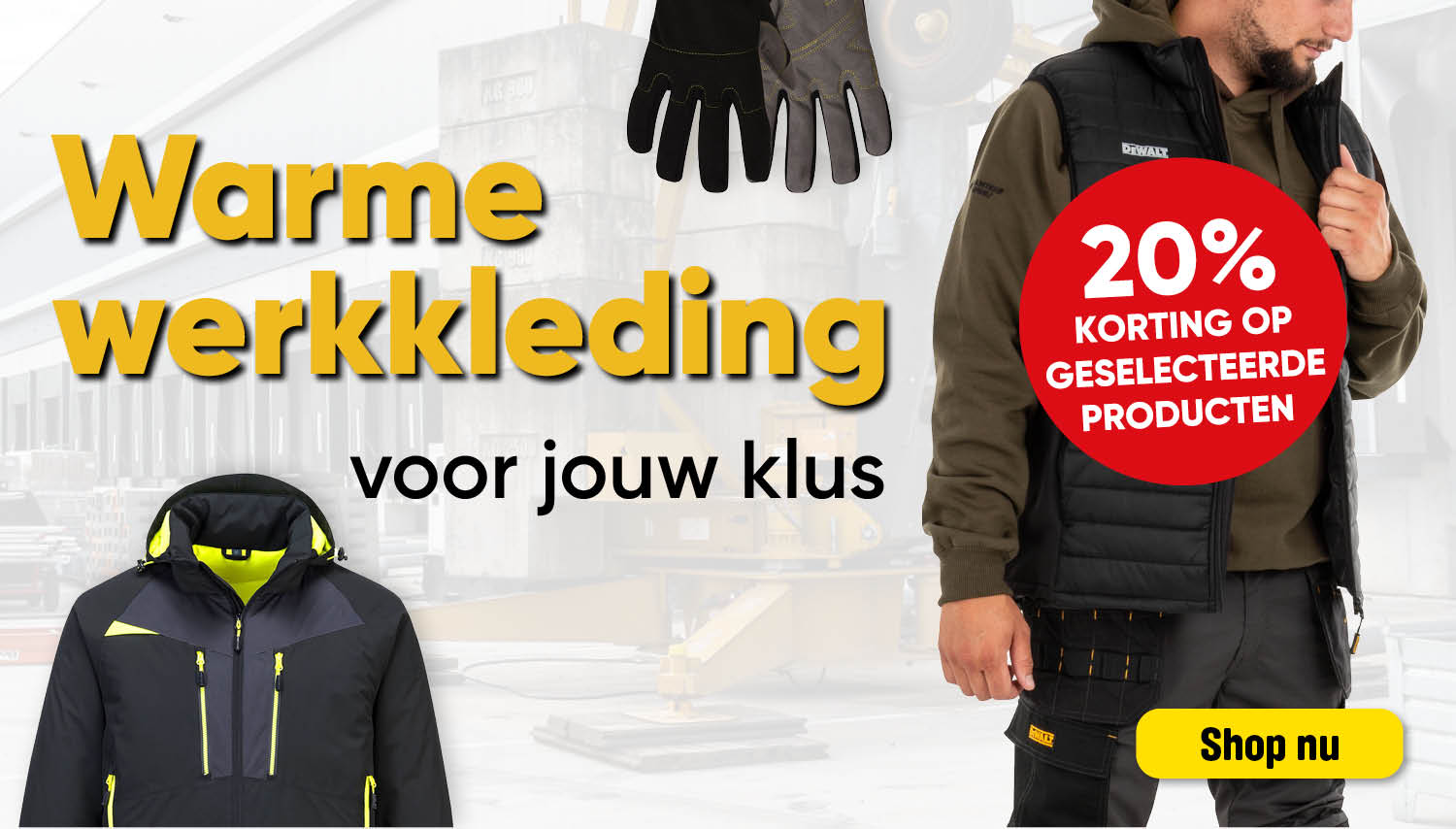 Werkkledij korting