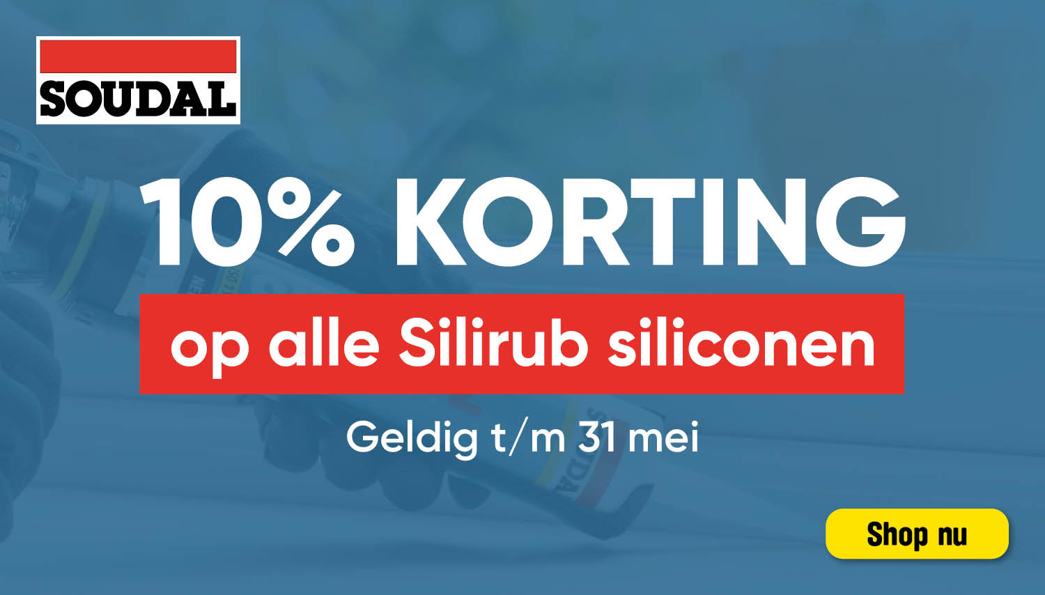 Soudal 10% korting