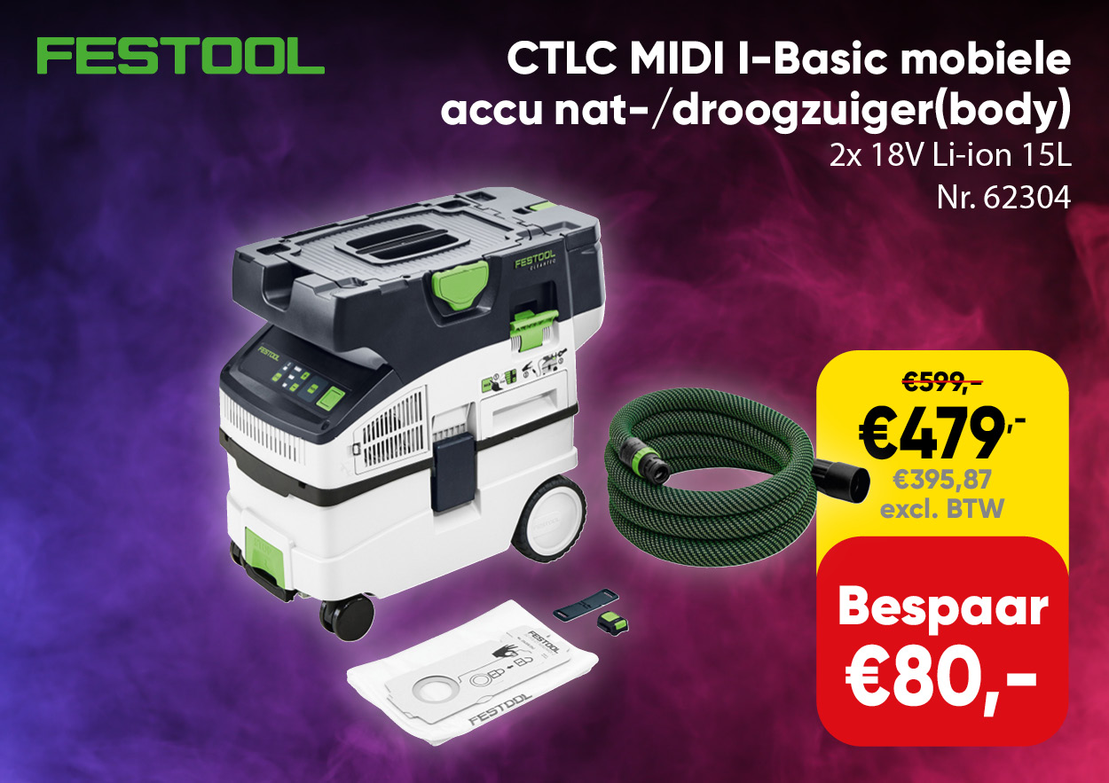 Festool nat-droogzuiger