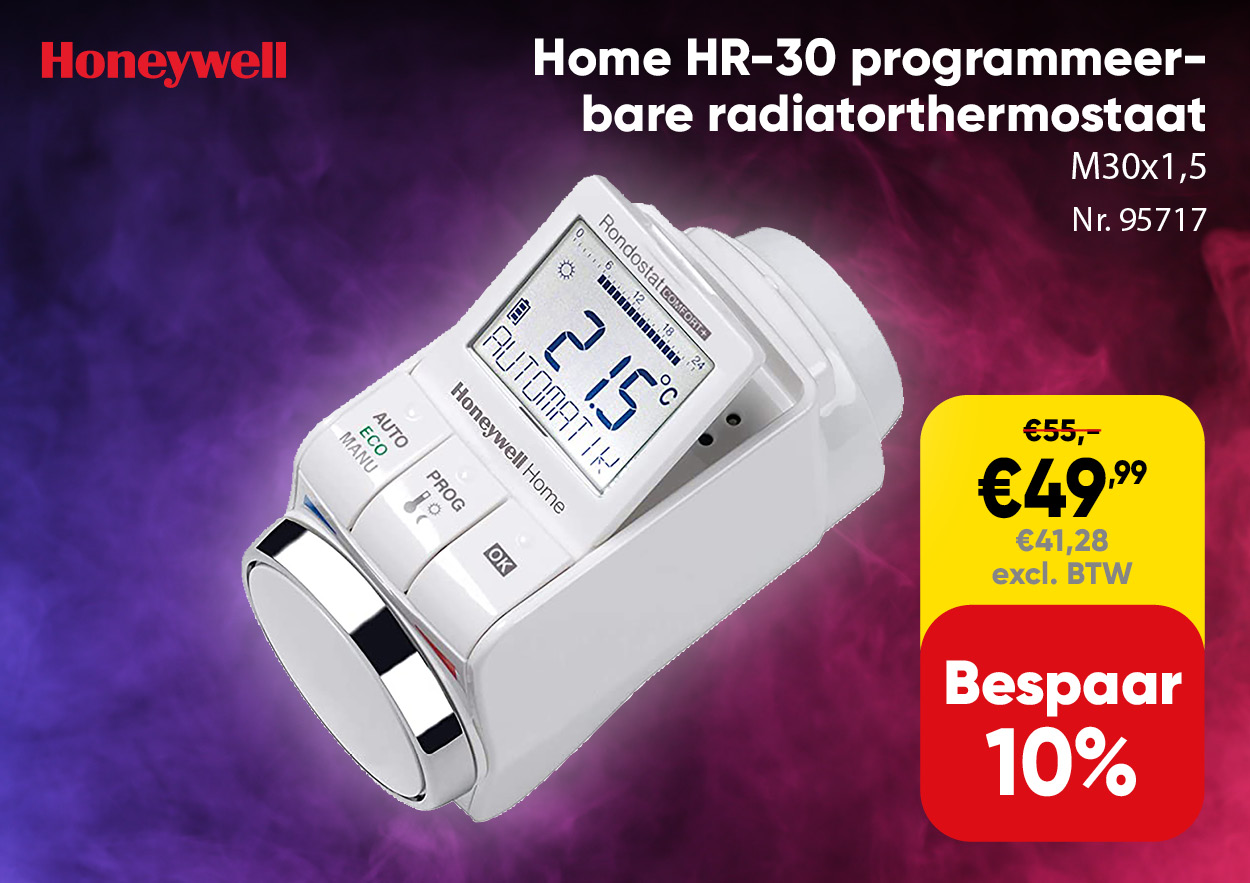 Honeywell Home HR-30 programmeerbare radiatorthermostaat M30x1.5