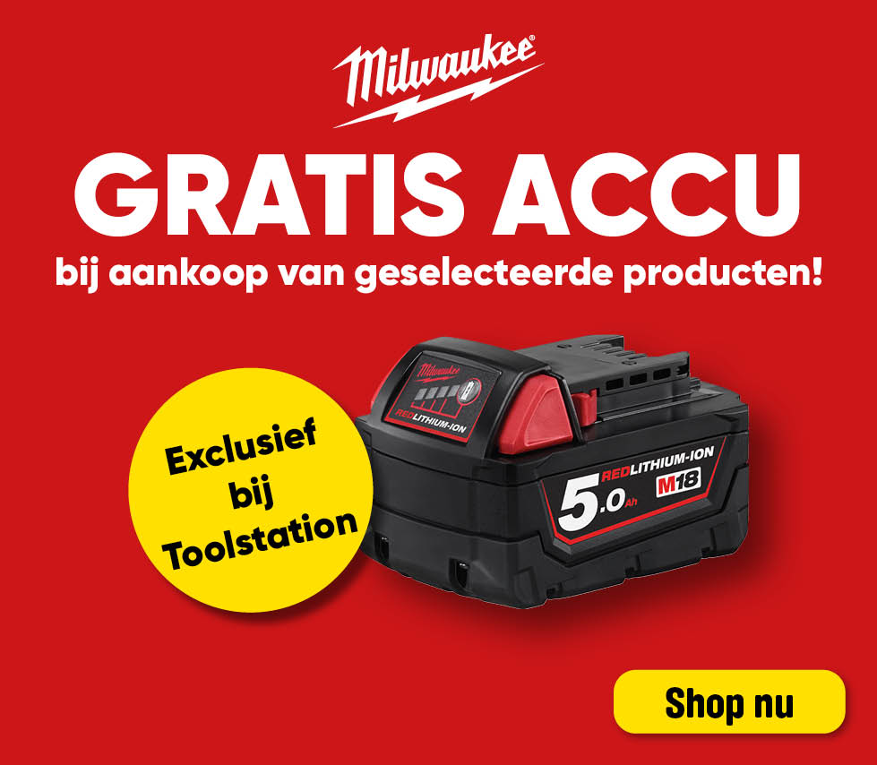 Gratis Milwaukee Accu