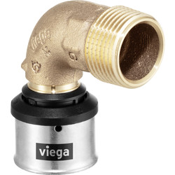 Viega / Viega Smartpress 6714 pers puntstuk haaks 90° 1/2"x16mm