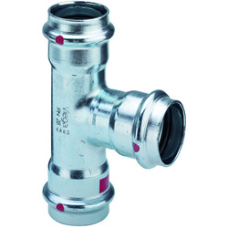 Viega / Viega Prestabo 1118 staal pers T-stuk 22x15x22mm
