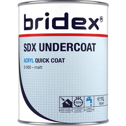 Bridex Bridex SDX Undercoat grondverf acryl 1L wit - 10662 - van Toolstation