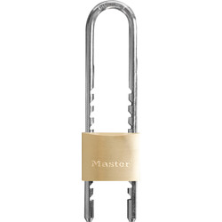 Master Lock Master Lock hangslot met verstelbare beugel, 70 tot 155 mm 50mm - 11552 - van Toolstation