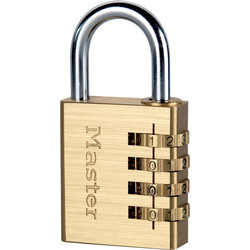 Master Lock Master Lock combinatiehangslot Aluminium, 40 mm 11561 van Toolstation