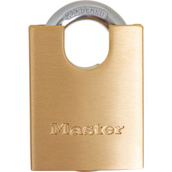 Master Lock Master Lock Hangslot met versterkte beugel Koper, 50 mm 11584 van Toolstation