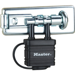 Master Lock Master Lock lange grendel met hangslot 110 mm lang 11608 van Toolstation