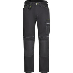 Portwest / Portwest Urban werkbroek met kniezakken + gratis kniestukken 56 zwart