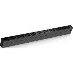 ACO Aco hexa Slimline Aluminium zwart 1000mm - 11930 - van Toolstation