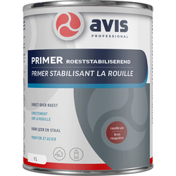 Avis Avis Roest stabiliserende Primer Roodbruin 1L - 12508 - van Toolstation
