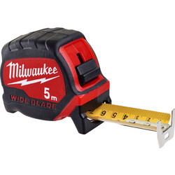 Milwaukee Milwaukee Wide Blade rolbandmaat 5m - 13538 - van Toolstation