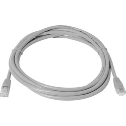 CAT5E UTP kabel grijs 1m grijs - 14536 - van Toolstation