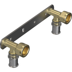 Wavin Wavin Tigris M5 pers muurplaatbeugel 1/2"x16mm 150mm 15766 van Toolstation