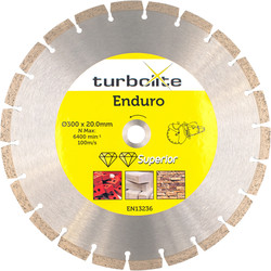 Marcrist Turbolite Superior Enduro diamantschijf universeel 300x20mm 17362 van Toolstation