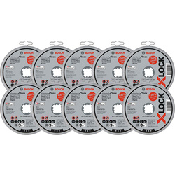 Bosch Bosch Standard Rapido doorslijpschijven inox extra dun 125x1x22.23mm X-lock - 17639 - van Toolstation