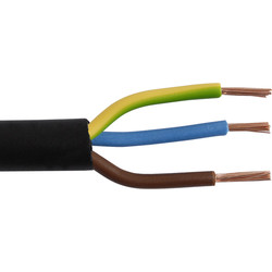 Rubber kabel 20m 3x1,0mm2 - 17649 - van Toolstation