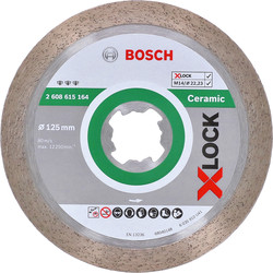 Bosch Bosch Best for Ceramic diamantschijf tegels 125x22,2x1,6mm X-Lock 17679 van Toolstation