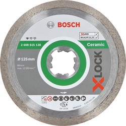 Bosch Bosch Standard for Ceramic diamantschijf tegels 110x22,2x1,6mm X-Lock 17681 van Toolstation
