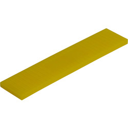 Köhler Kunststof Rasterblokje 22x4 mm geel 19489 van Toolstation