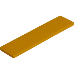 Köhler / Kunststof Rasterblokje 24x4 mm geel