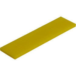 Köhler Kunststof Rasterblokje 26x4 mm geel 19506 van Toolstation