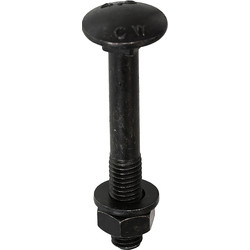 Slotbouten zwart M8X60 - 20004 - van Toolstation