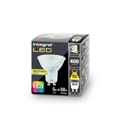 Integral LED spot GU10 "Real Colour CRI 95"