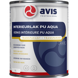 Avis Avis Aqua Pu lak 1L ultra mat 21637 van Toolstation