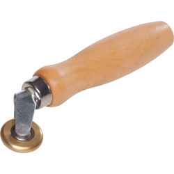 	Pandser / EPDM-aandrukwieltje messing 5x30mm