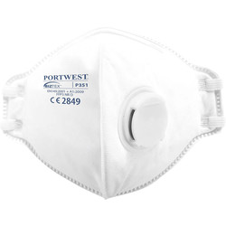 Portwest FFP3 dolomite stofmasker met ventiel - 22159 - van Toolstation
