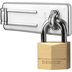 Master Lock Master Lock grendel inclusief hangslot 60mm lang - 23145 - van Toolstation