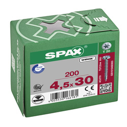 Spax universele schroeven bolkop voldraad