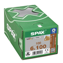 Spax universele schroeven tellerkop deeldraad