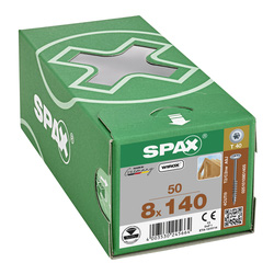 Spax universele schroeven tellerkop deeldraad