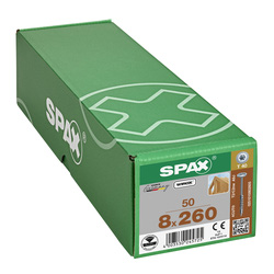 Spax universele schroeven tellerkop deeldraad