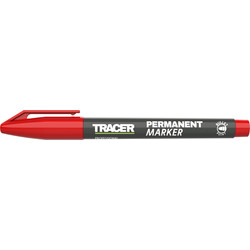 Tracer TRACER diepgatmarkeerstift Rood 24123 van Toolstation
