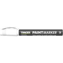 Tracer TRACER verfmarker Wit - 24133 - van Toolstation