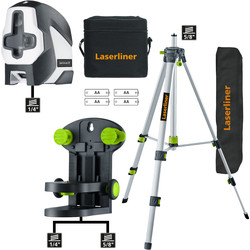 Laserliner Laserliner SuperCross 2GP kruislijnlaser Groen - 24218 - van Toolstation