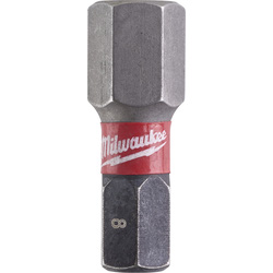 Milwaukee Milwaukee Shockwave schroefbit HEX8x25mm 24771 van Toolstation