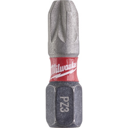 Milwaukee Milwaukee Shockwave schroefbit PZ3x25mm 24826 van Toolstation