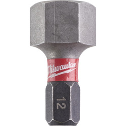 Milwaukee Milwaukee Shockwave schroefbit HEX12x25mm 24859 van Toolstation