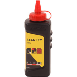 Stanley Stanley slaglijnpoeder 225g rood - 25018 - van Toolstation